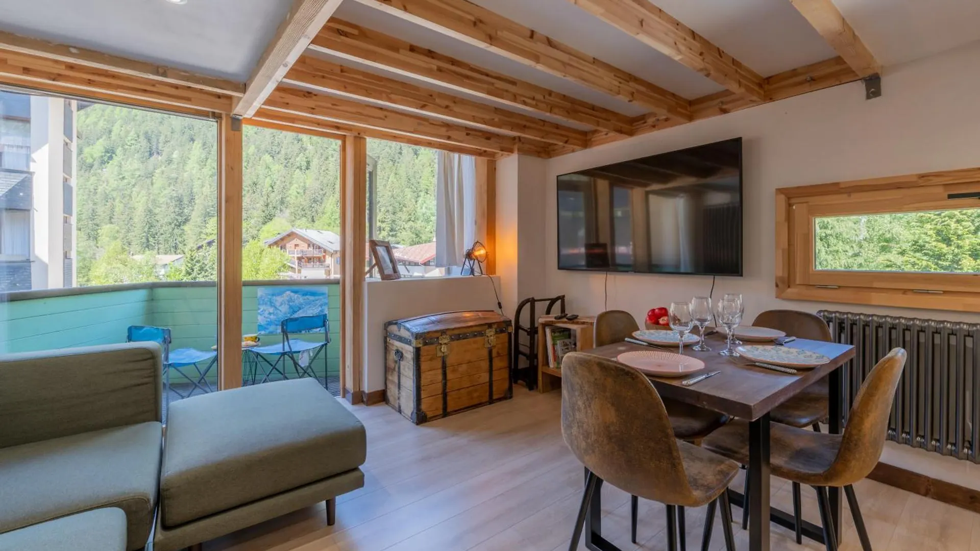 Appartamento Residence Grand Roc - Bruyeres 221 - Happy Rentals Chamonix